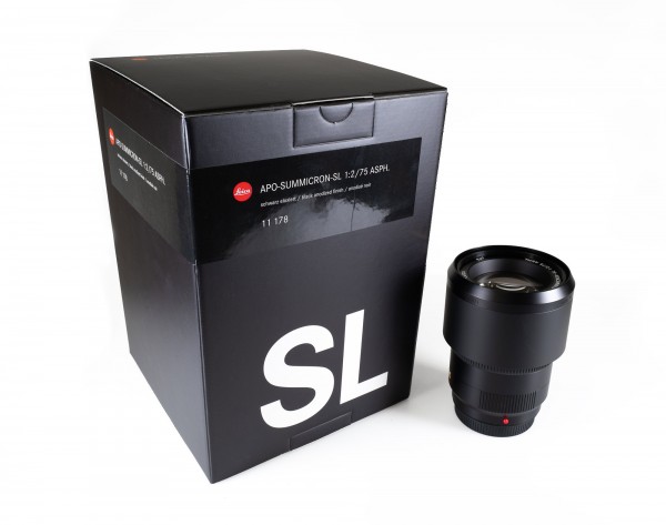 Leica Apo-Summicron-SL 1:2/75mm ASPH., schwarz eloxiert